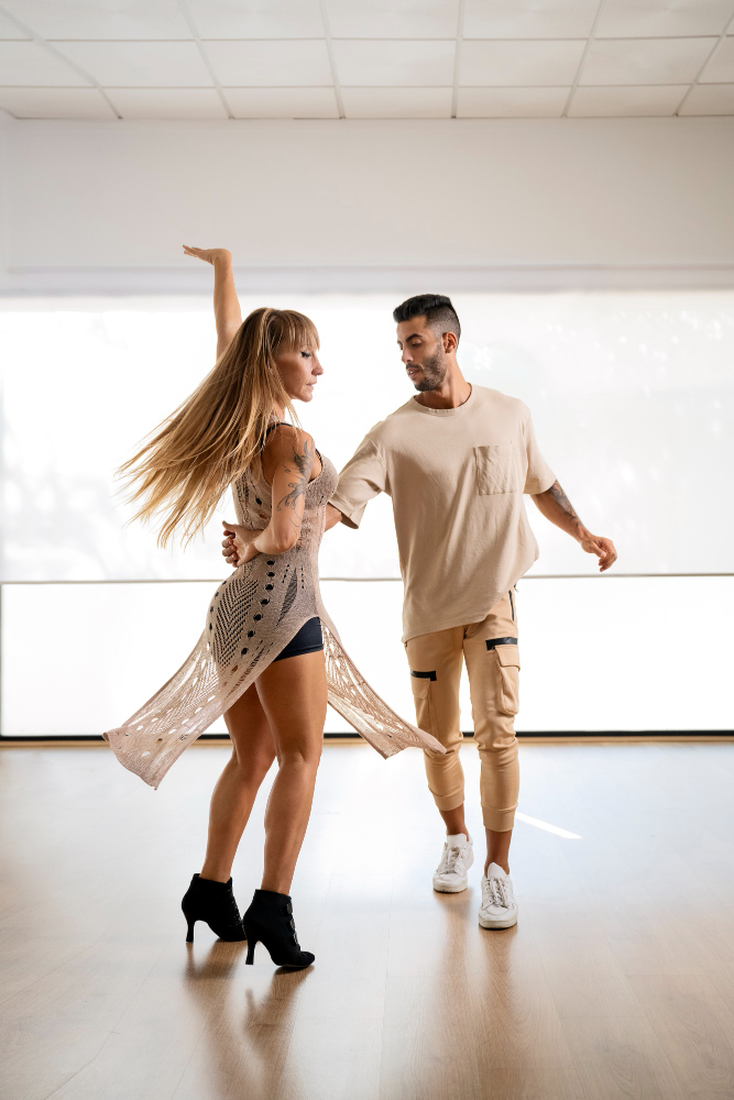 Dance studio ready for class